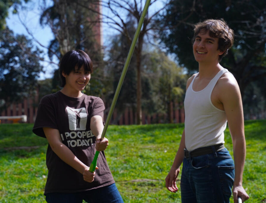 Samara Hernandez as Hektor in Rhesus Samara Hernandez as Hektor in Rhesus