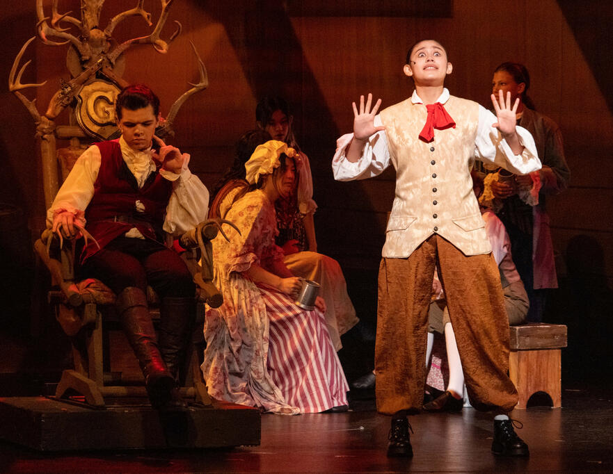 Samara Hernandez as LeFou in Beauty and the Beast